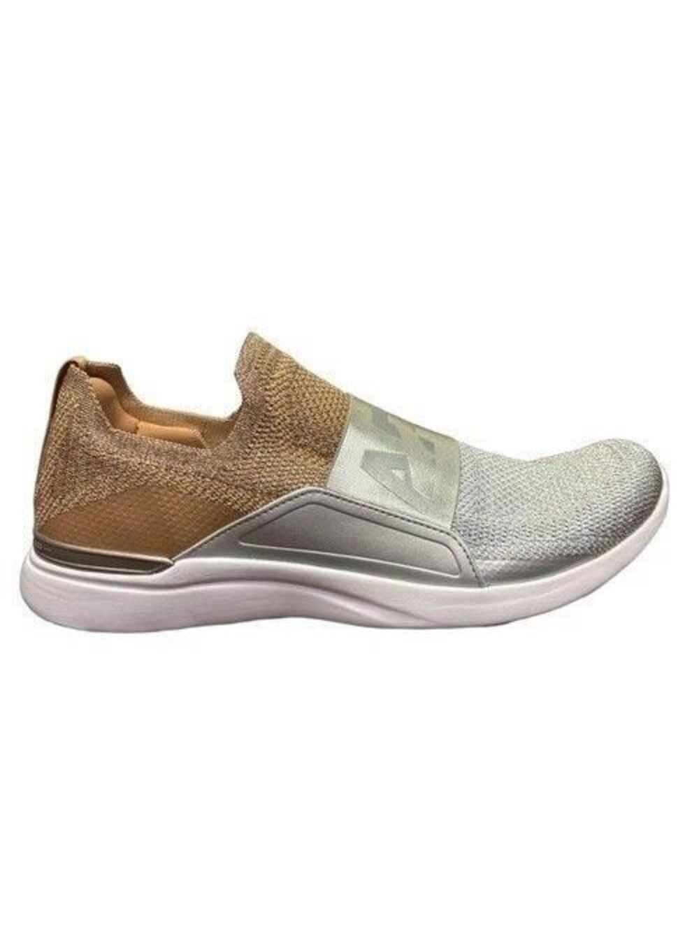APL Tech Loom Bliss Rose Gold-Metallic Silver-Wht Sneakers M(14) Retail $245